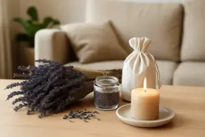 Lavanda essiccata per il relax domestico: il modo migliore per usarla senza sprechi