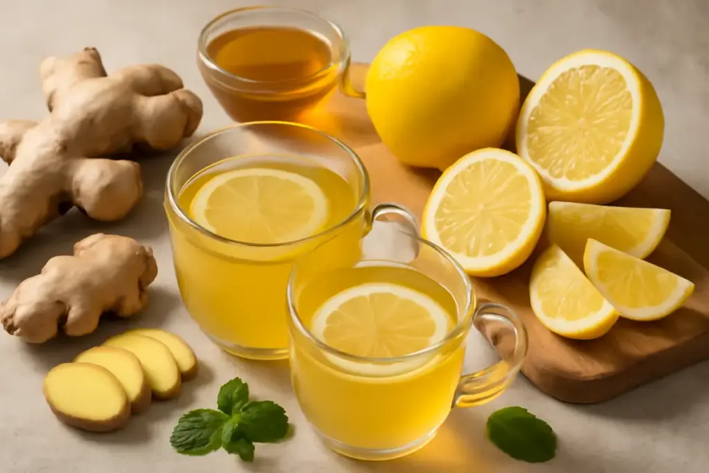 Infusi di zenzero e limone: la combinazione ideale per rafforzare il sistema immunitario