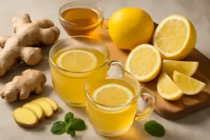 Infusi di zenzero e limone: la combinazione ideale per rafforzare il sistema immunitario