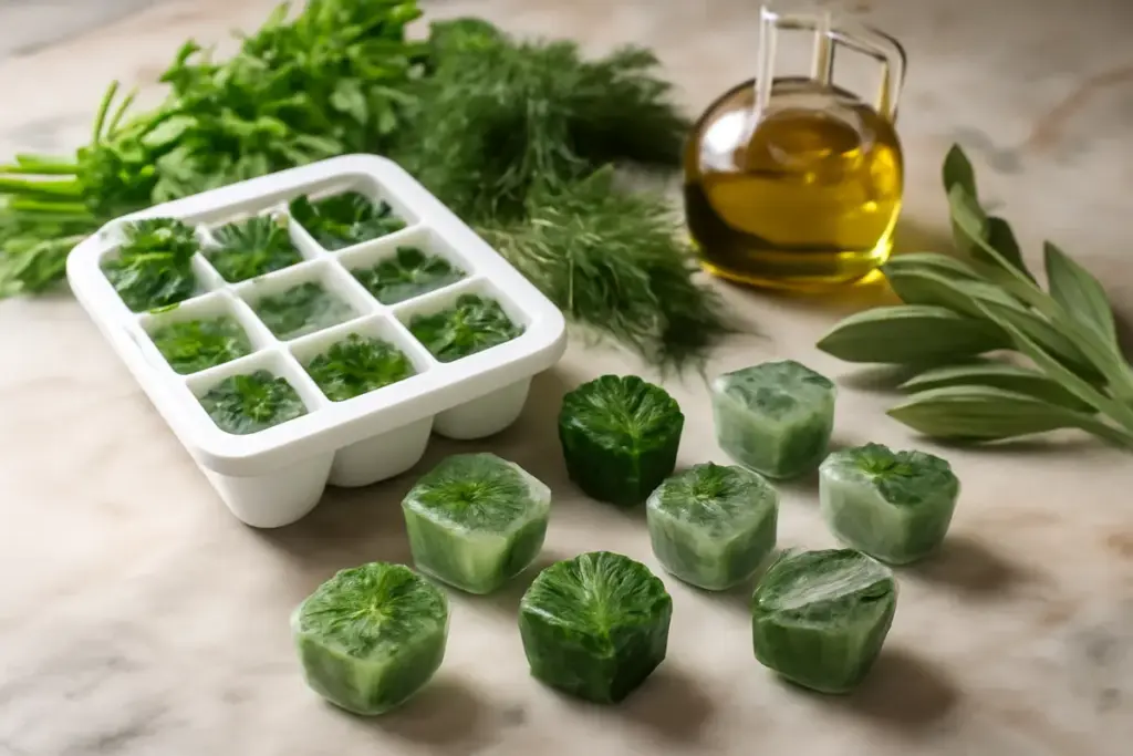 Congelare erbe aromatiche: il trucco per mantenere aroma e colore nel tempo