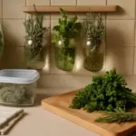 Piante aromatiche in cucina: dove e come conservarle per non perdere l’aroma fondamentale?
